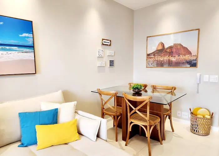 Apartamento Barramares Flat - Condominio Em Frente A Praia Da Barra Da Tijuca